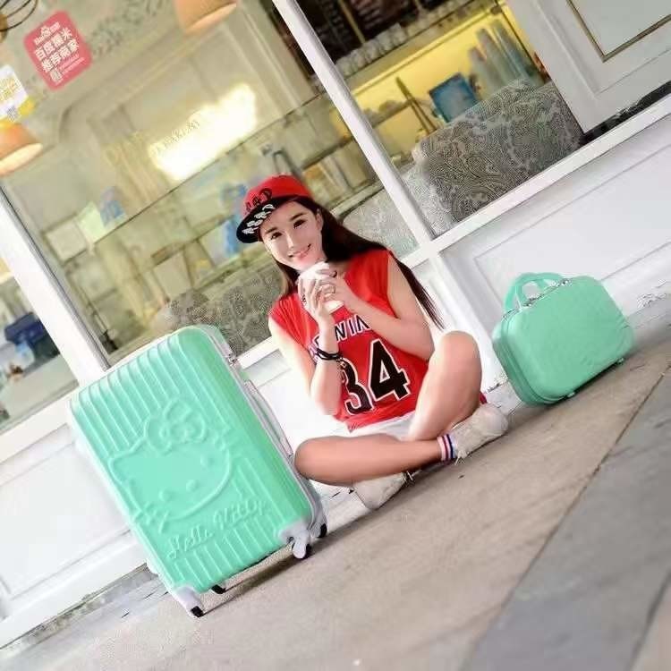 하드 셸 스톡 어린이 트롤리 케이스 가방 여행 가방 수하물 수하물