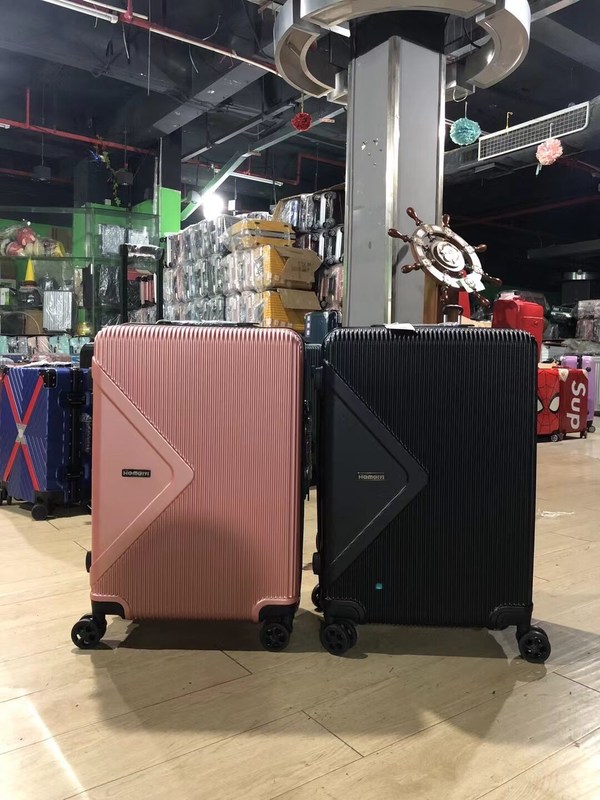 ABS 20/24 인치 가방 장미 금색 내구성 여행 가방 키트