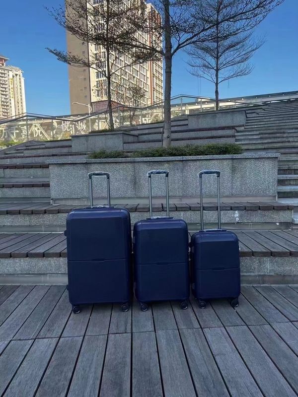 PP 트롤리 가방 여행 가방 슈트 케이스 가방 세트 일치 색상 TSA 잠금 세트