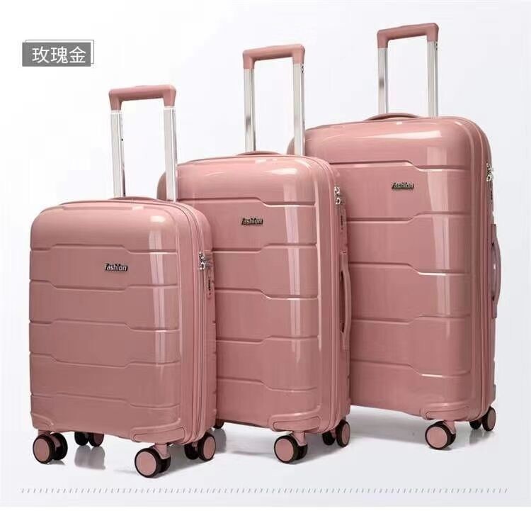핫 판매 고품질 가방 20 24 28 인치 PP 여행 가방 세트