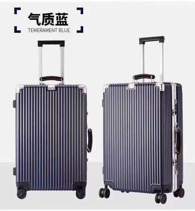 신디자인 유니섹스 가구 트롤리 패션 프론트 오픈 노트북 여행 가방 스핀러 캐스터 루가게