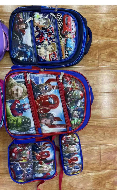 Back To School Supplies Kit Backpack 2024 학교용 가방 아이용 학교용 가방 소년용 만화 학교용 가방
