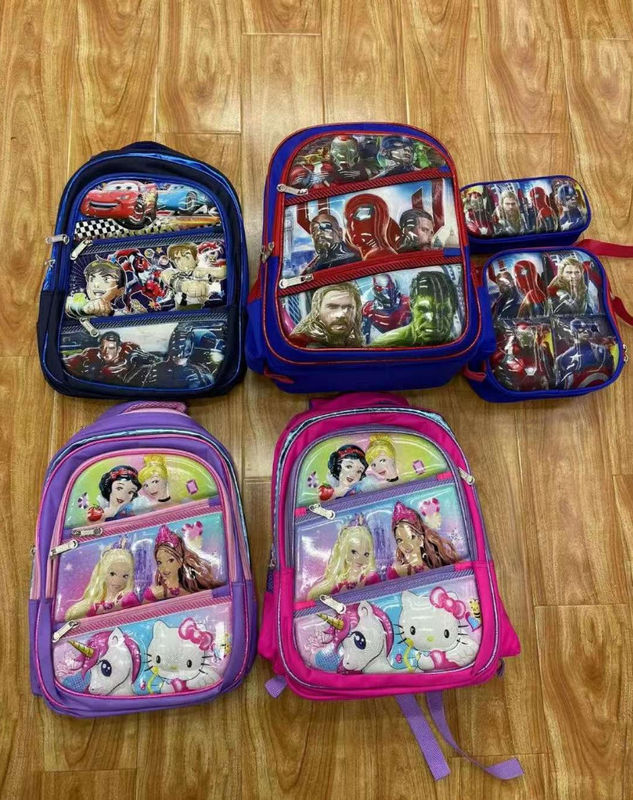 Back To School Supplies Kit Backpack 2024 학교용 가방 아이용 학교용 가방 소년용 만화 학교용 가방