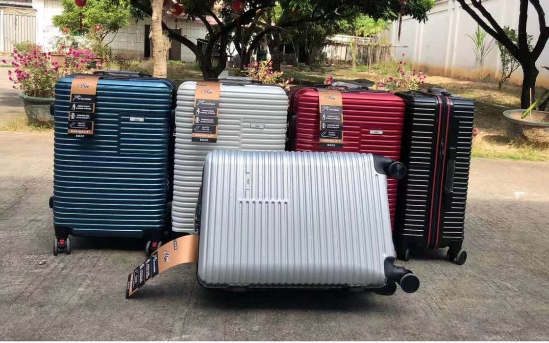 공장 가격 ABS 유니섹스 가구 케이스 휴대용 트롤리 여행 가방 사용자 정의 20 24 28 인치 여행용 가구