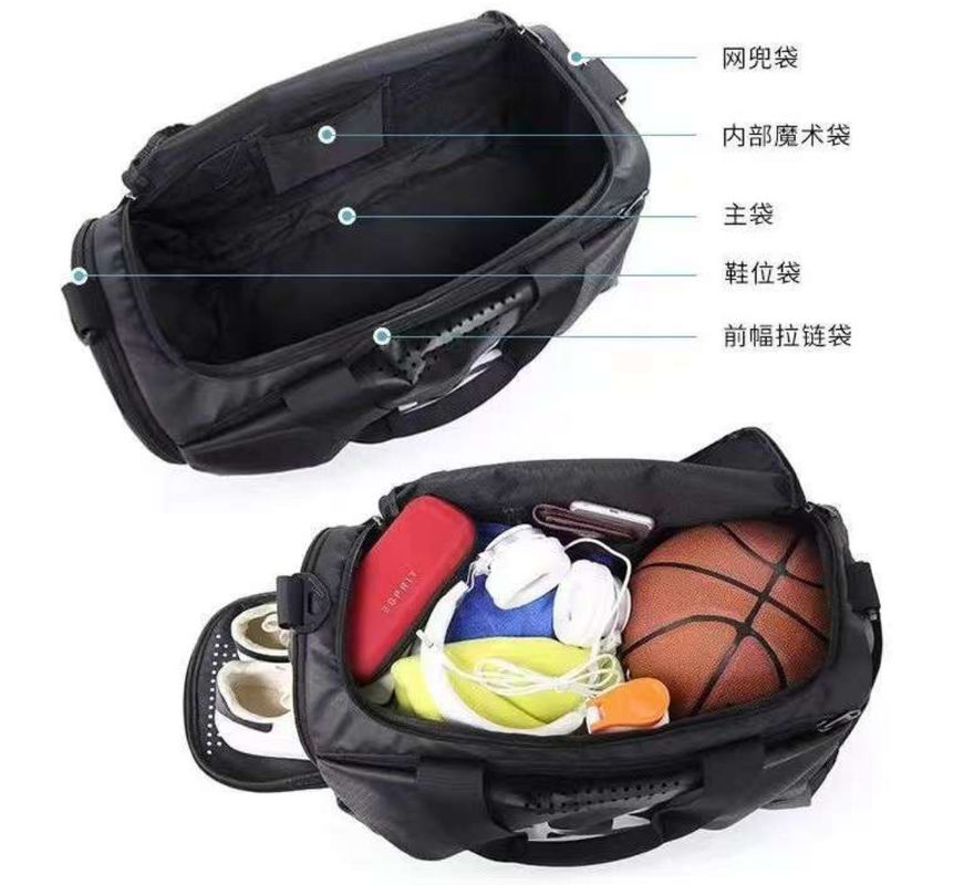 맞춤형 로고 대용량 여행 가방 방수 야외 체육관 듀플 가방 핸드 헤드맨스 스포츠 가방