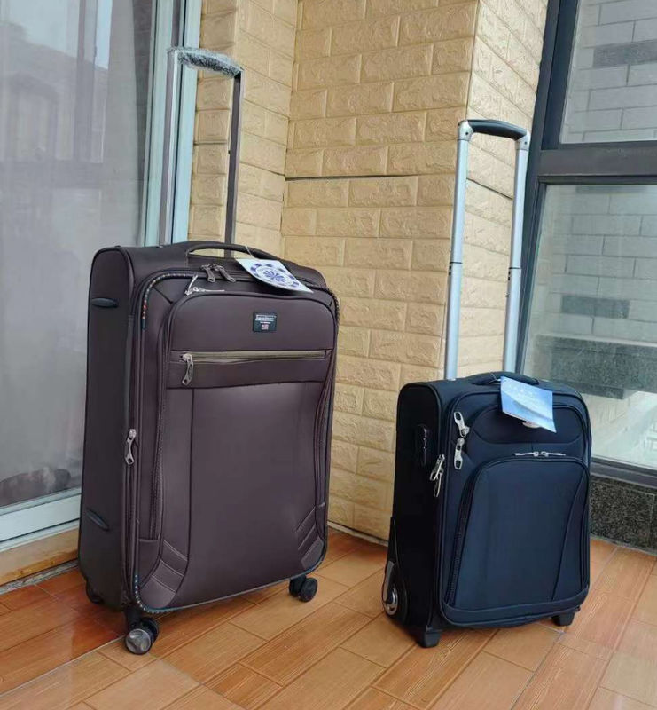 부드러운 직물 여행 가방 트롤리 사용자 정의 수하물 장점 부드러운 수하물 가방 세트
