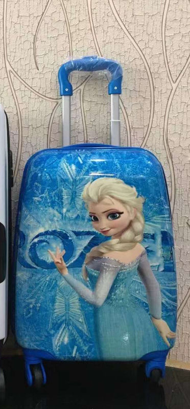 패턴을 커스터마이징 애니메이션 어린이 여행 가방 어린이 좌석 소녀 소년 여행 수하물