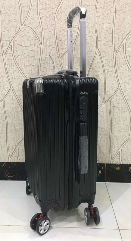 간단한 디자인 ABS 휴대용 트롤리 스핀러 캐스터 여행 가방 도매 디자이너 여행용 수하물 세트