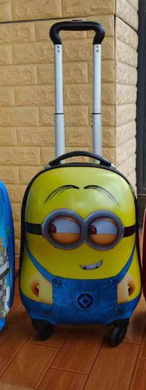 패션 귀여운 달걀 껍질 어린이 트롤리 케이스 만화 동물 어린이 가방 새로운 디자인 폭발 트롤리