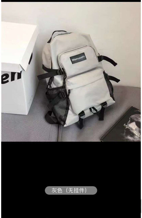 사용자 지정 로고 학교 가방 남성과 여성 학생 대용량 패션 트렌드 등낭 단순 등낭 여성