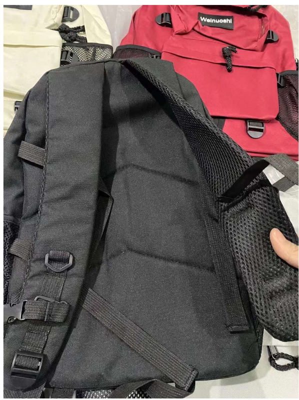 사용자 지정 로고 학교 가방 남성과 여성 학생 대용량 패션 트렌드 등낭 단순 등낭 여성