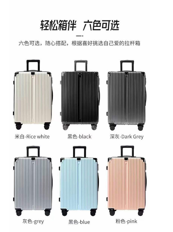 대용량 소매 제품 트롤리 케이스 스핀러 휠과 암호 잠금 여행용 수하물 가방