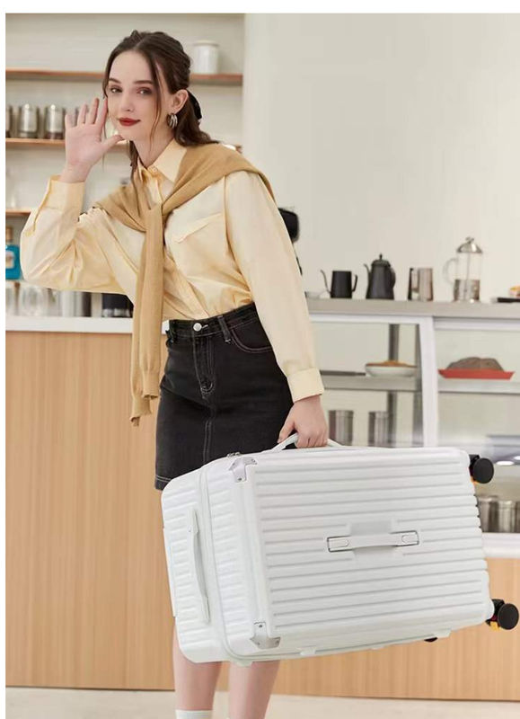 새로운 디자인 공장 도매 대용량 수하물 휴대용 수하물 PC ABS 하드 셸 스핀러 바퀴 조합 잠금