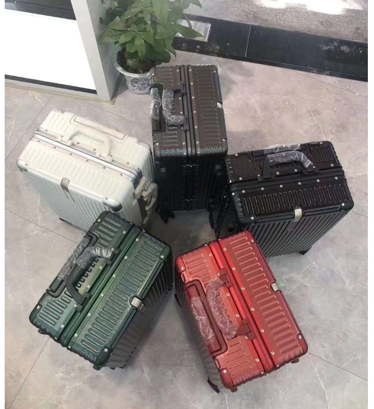 장거리 가방 20인치 24인치 26인치 알루미늄 프레임 여행 가방 비밀번호