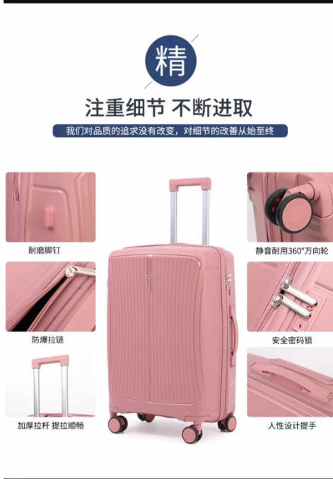 의류 조직기 도구 상자 여행 가구 상자 핸드백 확장기 여성용 20 럭셔리 가방 세트 분리 가능한 바퀴